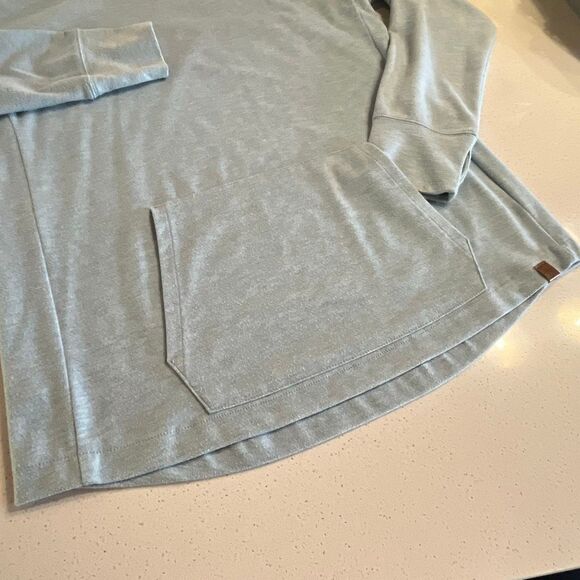 Fundamental Coast Funnel Neck Hooded Sweatshirt Womens Large - Picture 4 of 9